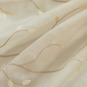 
                    
                      Leaf Embroidered Sheer Curtains - Jinchan Home
                    
                  
