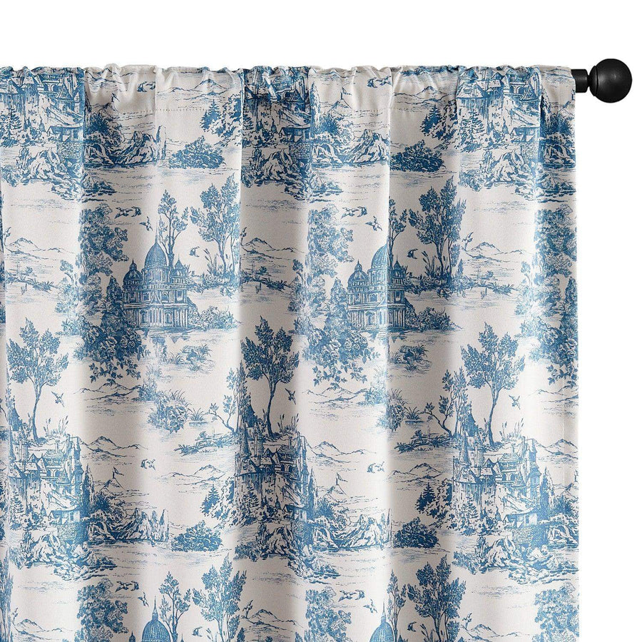 Parisian Garden Curtains - Jinchan Home