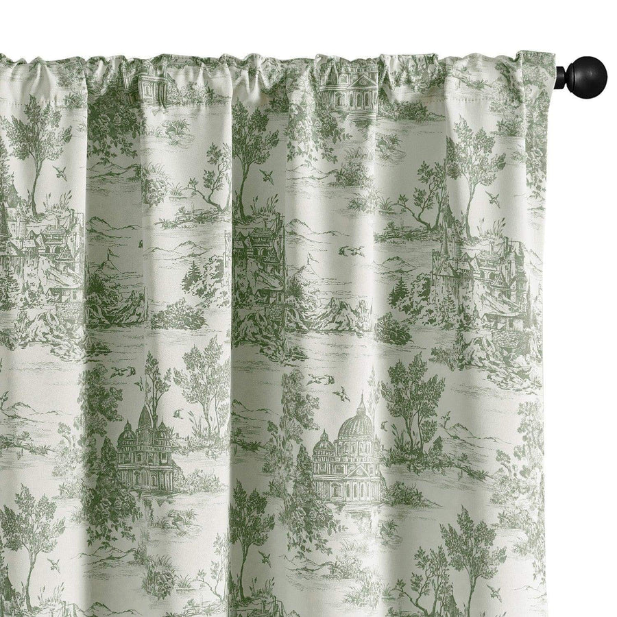 Parisian Garden Curtains - Jinchan Home