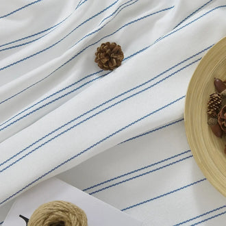 
                    
                      Modern Striped Linen Blend Curtains - Jinchan Home
                    
                  