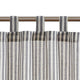 
                    
                      Striped Tab Top Linen Kitchen Curtains - Jinchan Home
                    
                  