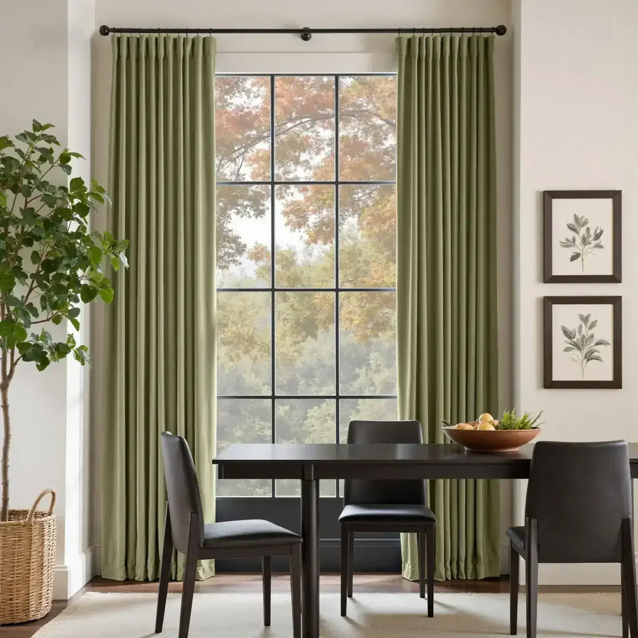 Velvet Curtain (1 Panel) - Jinchan Home
