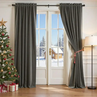 
                    
                      Velvet Curtain (1 Panel) - Jinchan Home
                    
                  