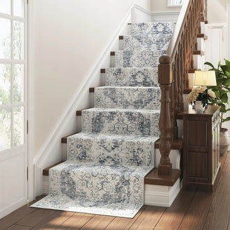 
                    
                      Mist-Toned Persian Bloom Rug - Jinchan Home
                    
                  
