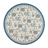 Vintage Floral Butterfly Botanical Area Rug - Jinchan Home