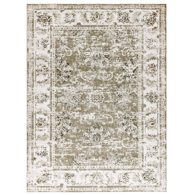 Vintage Medallion Floral Rug - Jinchan Home