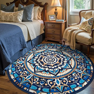 
                    
                      Boho Mandala Round Rug - Jinchan Home
                    
                  
