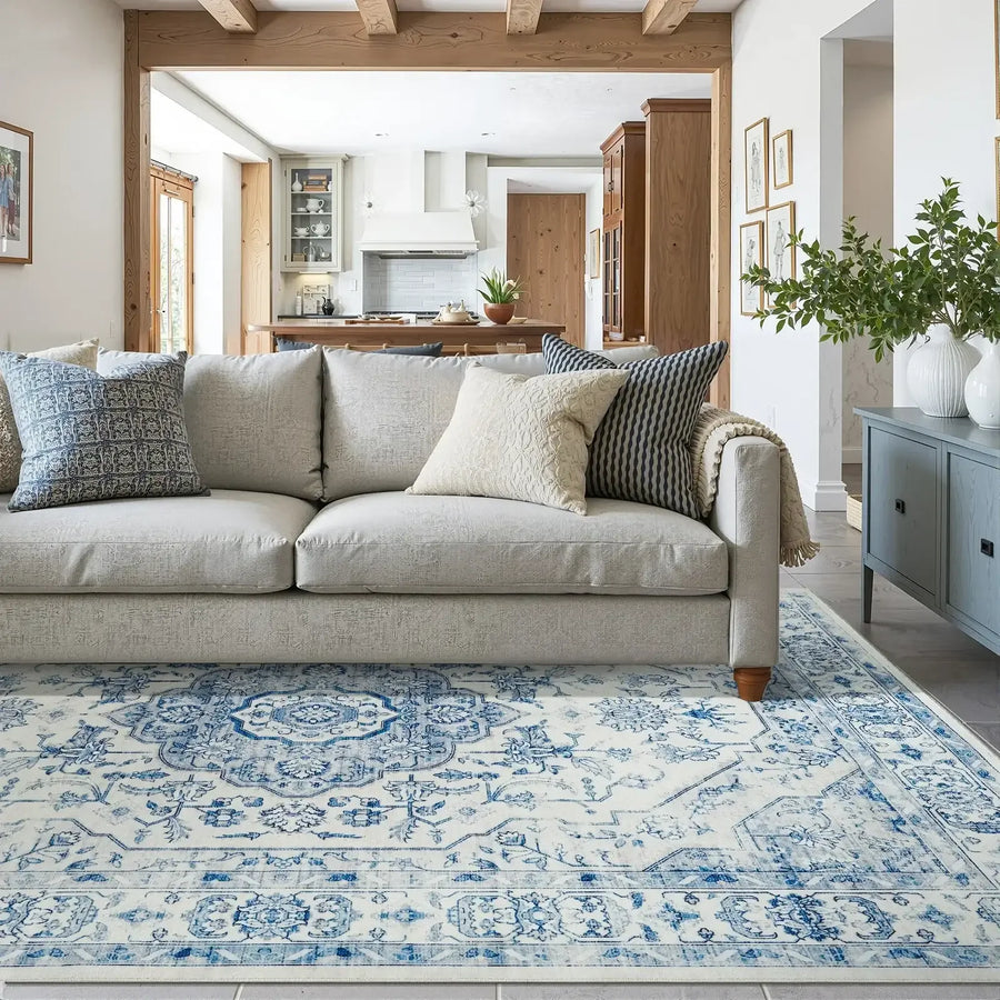 Heriz Vintage Medallion Rug - Jinchan Home