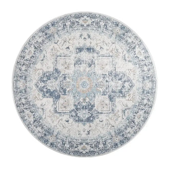 
                    
                      Mist-Toned Persian Bloom Rug - Jinchan Home
                    
                  
