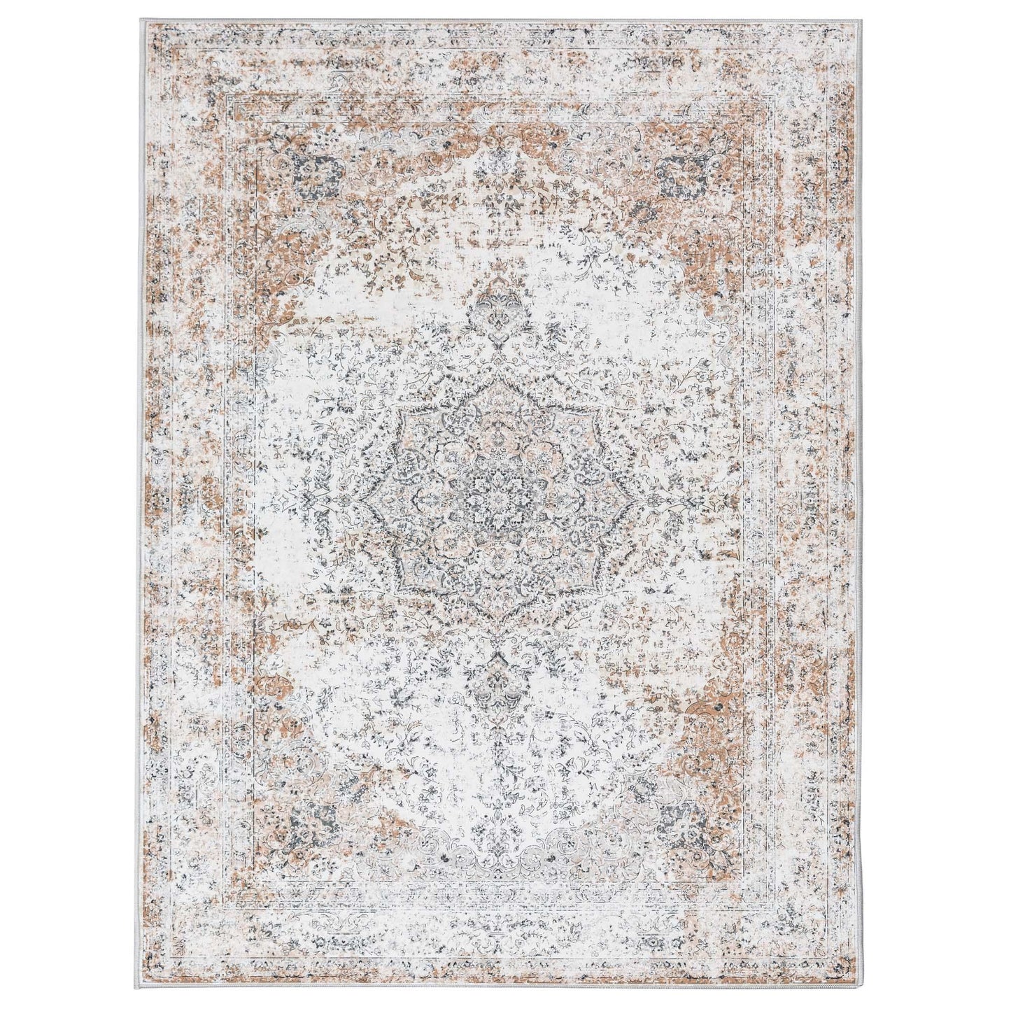 Hazy Medallion Rug - Jinchan Home