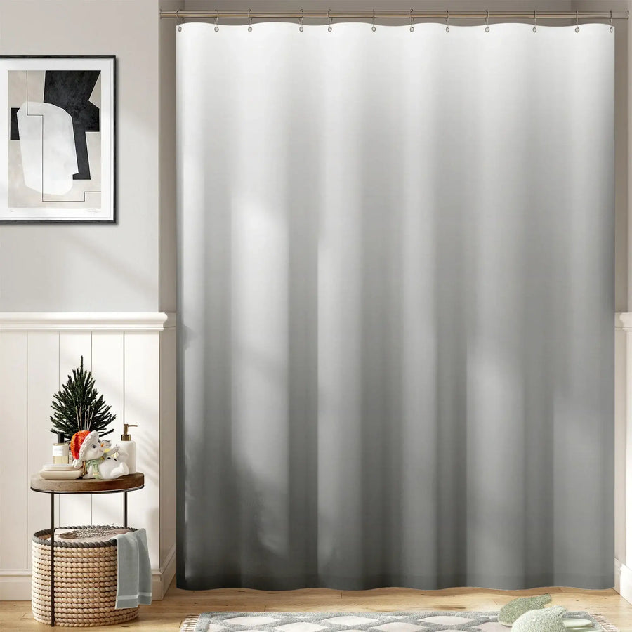 Smooth Gradient Tone Shower Curtain - Jinchan Home