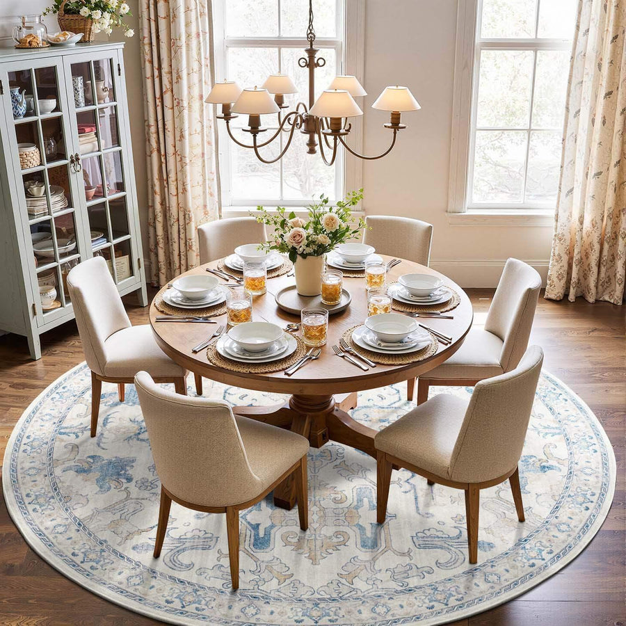 Vintage Serapi Medallion Rug - Jinchan Home
