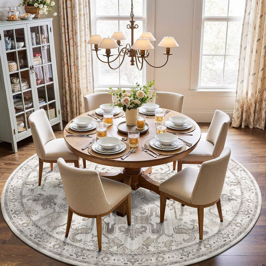 Vintage Serapi Medallion Rug - Jinchan Home