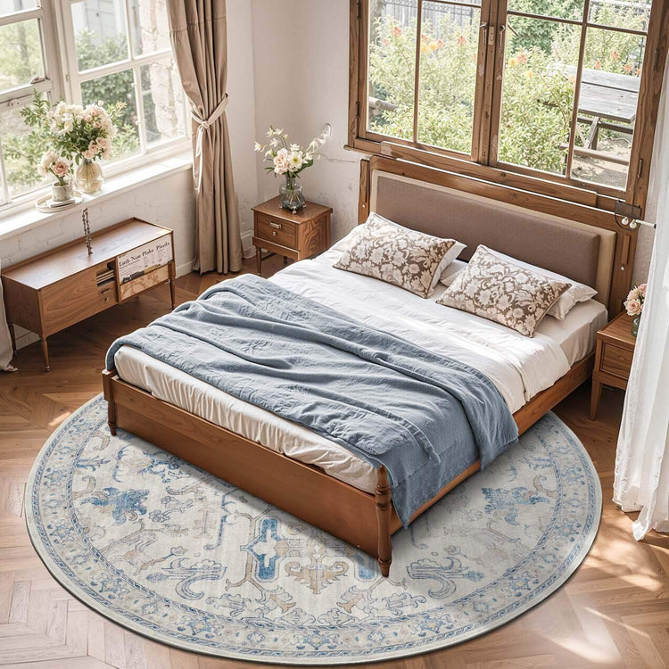 Vintage Serapi Medallion Rug - Jinchan Home