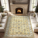 
                    
                      Vintage Floral Medallion Area Rug - Jinchan Home
                    
                  