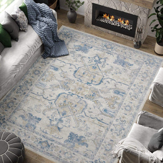 
                    
                      Vintage Serapi Medallion Rug - Jinchan Home
                    
                  