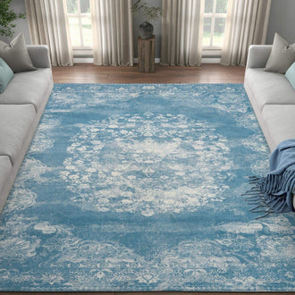 
                    
                      Faded Persian Medallion Area Rug - Jinchan Home
                    
                  