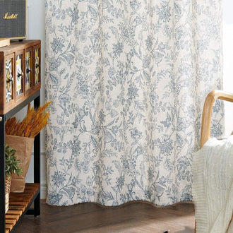 
                    
                      Ethereal Botanical Linen Curtains - Jinchan Home
                    
                  