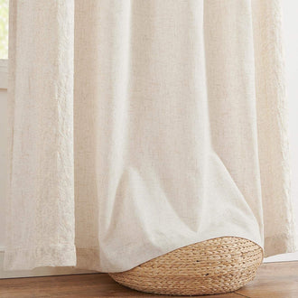 
                    
                      Floral Embroidered Linen Blend Curtains - Jinchan Home
                    
                  