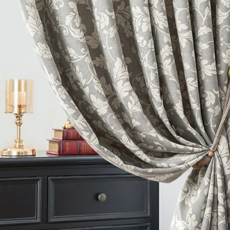 
                    
                      Acanthus Leaf Linen Blend Curtains - Jinchan Home
                    
                  