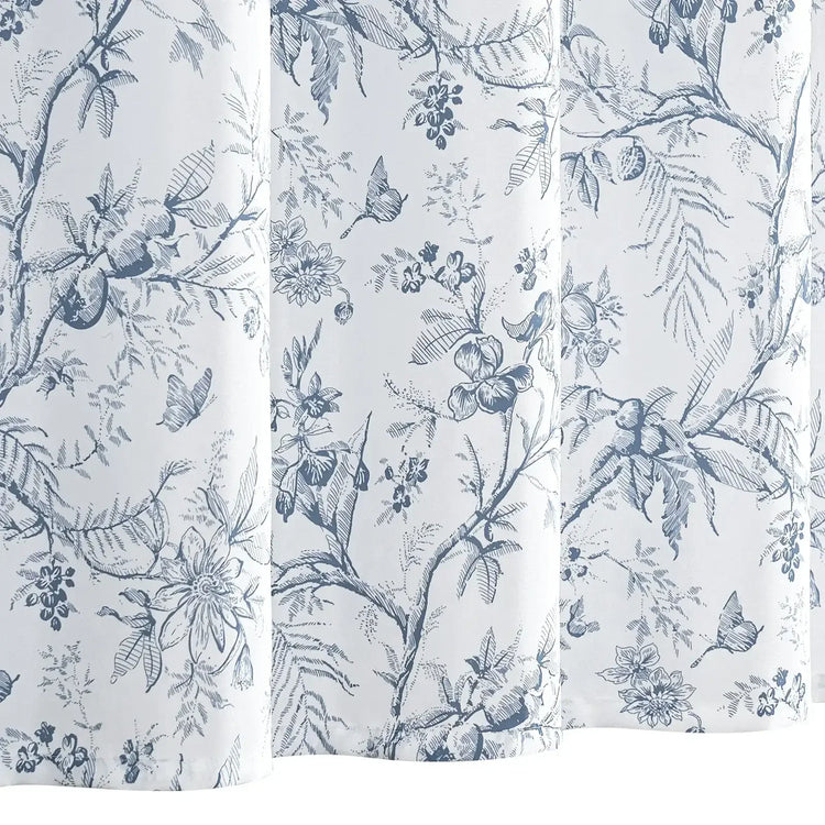 Botanical Floral Shower Curtain - Jinchan Home
