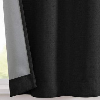 
                    
                      Solid Faux Linen Rod Pocket Kitchen Curtains - Jinchan Home
                    
                  