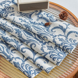 
                    
                      Baroque Damask Linen-Blend Grommet Curtains - Jinchan Home
                    
                  