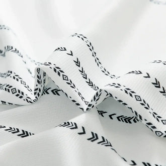 
                    
                      Boho Geometric Striped Shower Curtain - Jinchan Home
                    
                  