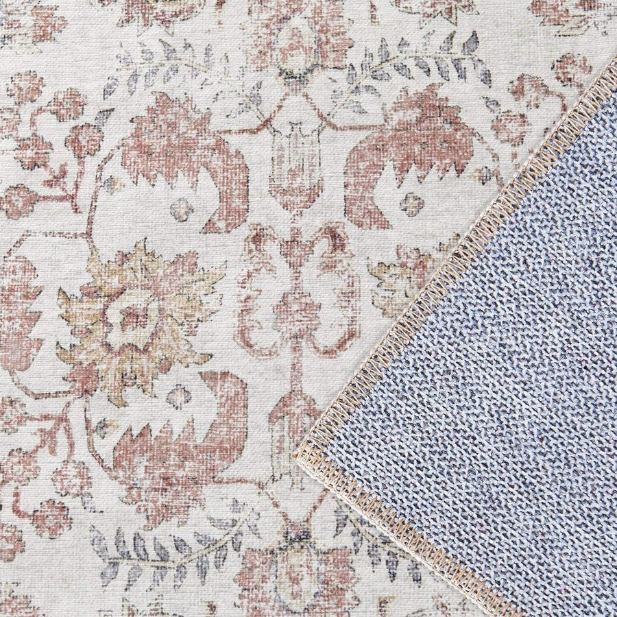 Vintage Floral Bug Rug - Jinchan Home