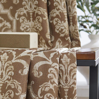 
                    
                      Damask Heritage Vintage Curtains - Jinchan Home
                    
                  