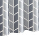 
                    
                      Two-Tone Herringbone Geometric Shower Curtain - Jinchan Home
                    
                  