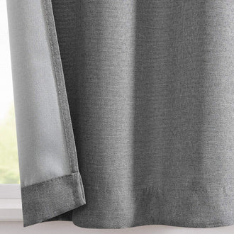 
                    
                      Faux Linen Solid Kitchen Curtains - Jinchan Home
                    
                  