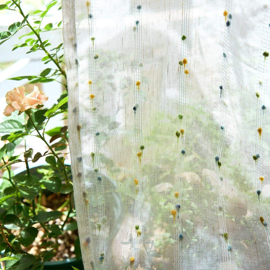 Semi Sheer Kitchen Curtains - Jinchan Home