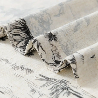 
                    
                      Jungle Safari Vintage Toile Print Grommet Curtains - Jinchan Home
                    
                  