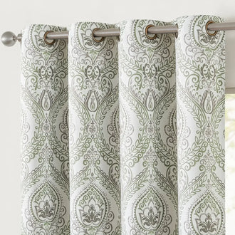 
                    
                      Paisley Pattern Grommet Curtains - Jinchan Home
                    
                  