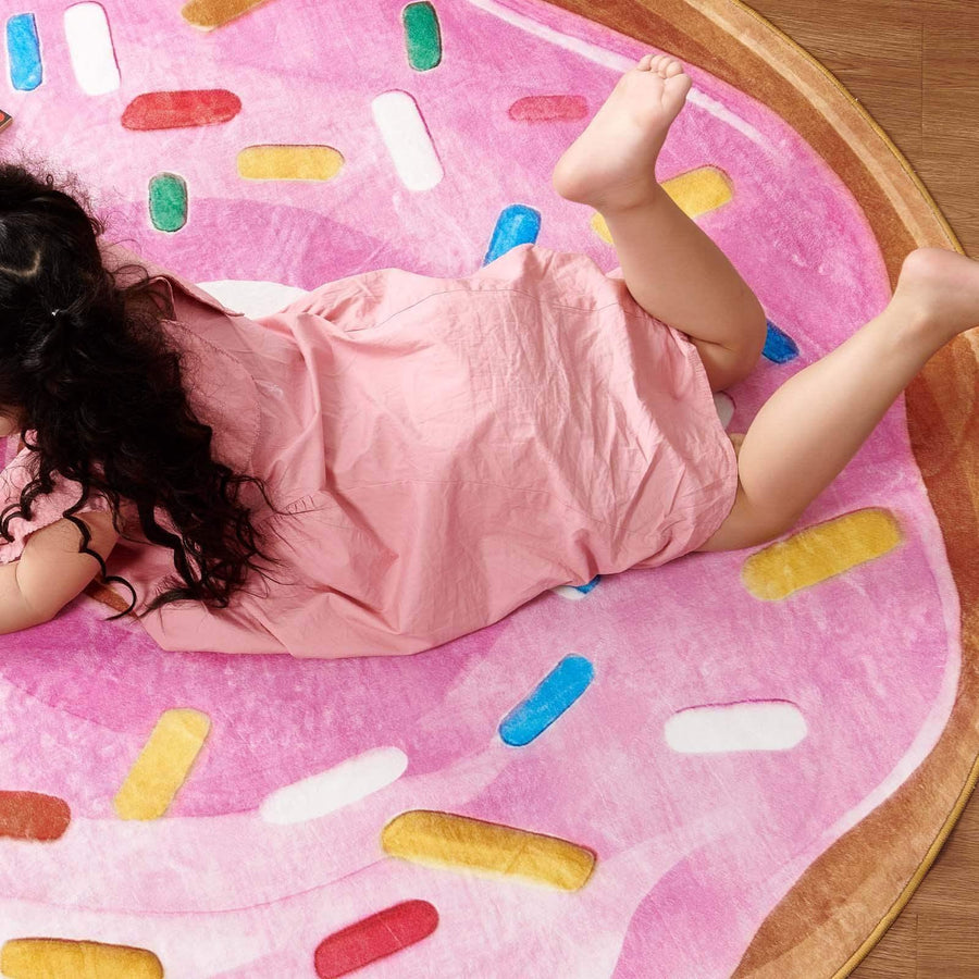 Sweet Dessert Circle Rug - Jinchan Home