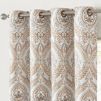 
                    
                      Paisley Pattern Grommet Curtains - Jinchan Home
                    
                  