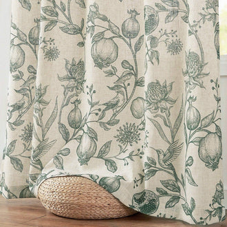 
                    
                      Vintage Pomegranate Botanical Curtains - Jinchan Home
                    
                  