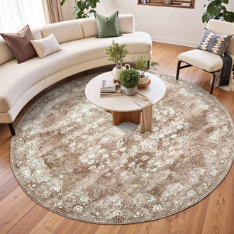 
                    
                      Faded Persian Medallion Area Rug - Jinchan Home
                    
                  