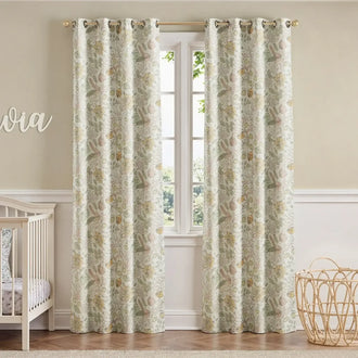 
                    
                      Botanical Sketch Floral Curtains - Jinchan Home
                    
                  