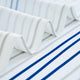 
                    
                      Two-Tone Striped Shower Curtain - Jinchan Home
                    
                  