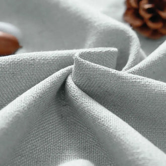 
                    
                      Solid Poly-Linen Cross-Weave Rod Pocket Valance - Jinchan Home
                    
                  
