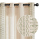 
                    
                      Boho Geometric Fish Leaf Embroidered Curtains - Jinchan Home
                    
                  