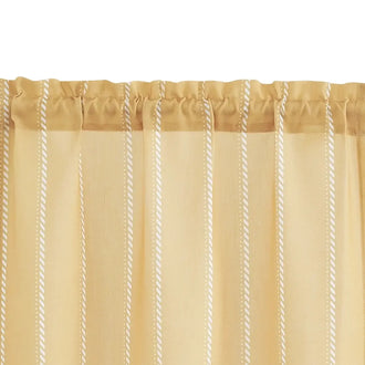 
                    
                      Slanted Line Dot Stripe Rod Pocket Kitchen Curtains - Jinchan Home
                    
                  