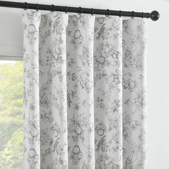 
                    
                      Vintage Bird & Botanical Sketch Curtains - Jinchan Home
                    
                  