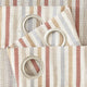 
                    
                      Colorful Vertical Stripe Poly-Linen Grommet Curtains - Jinchan Home
                    
                  