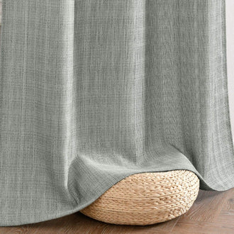
                    
                      Solid Faux Linen Polyester 3-in-1 Curtains - Jinchan Home
                    
                  