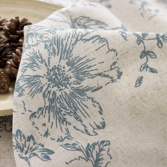
                    
                      Floral Lined Linen Blend Curtains - Jinchan Home
                    
                  