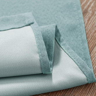 
                    
                      Solid Faux Linen Rod Pocket Kitchen Curtains - Jinchan Home
                    
                  