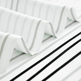 
                    
                      Two-Tone Striped Shower Curtain - Jinchan Home
                    
                  